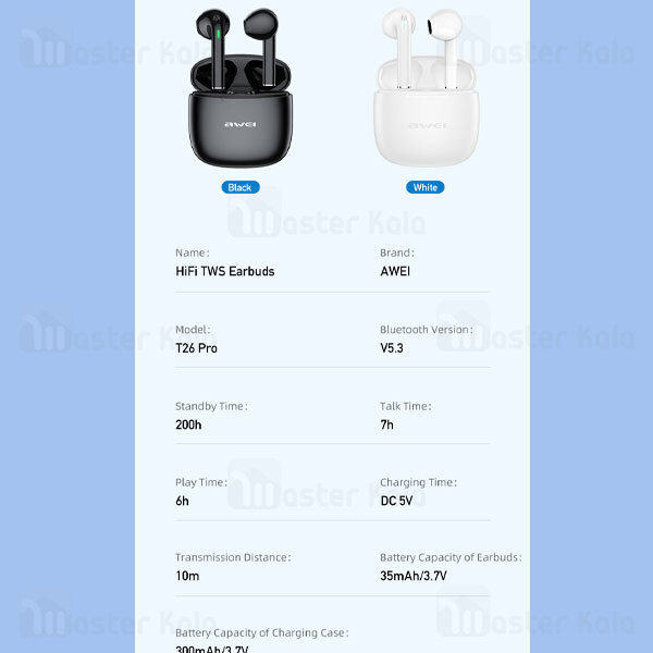 قیمت و خرید هندزفری بلوتوثی اوی مدل T26 Pro