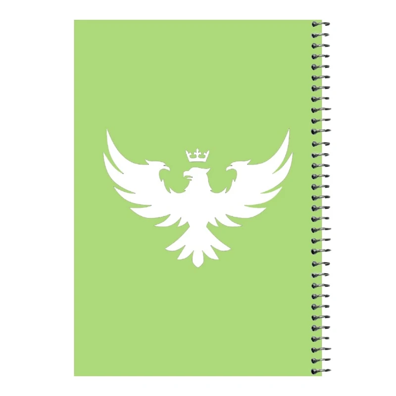 دفتر مشق 80 برگ اس جی مدل عقاب کد۱   