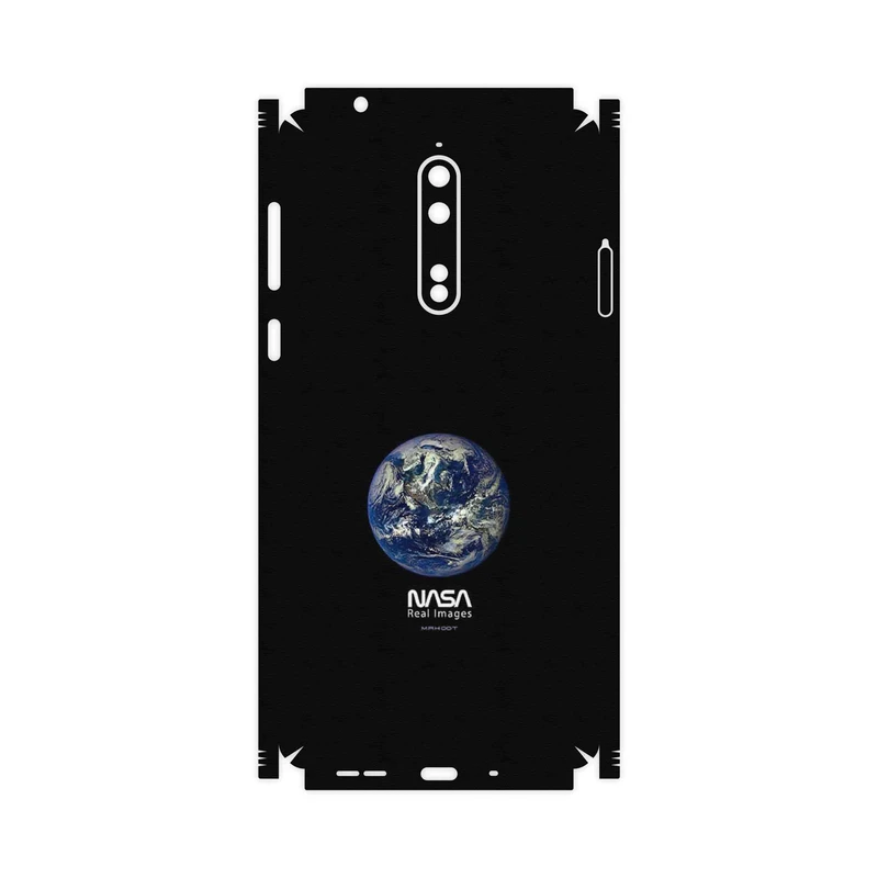برچسب پوششی ماهوت مدل NASA Home Earth-FullSkin مناسب برای گوشی موبایل نوکیا 8