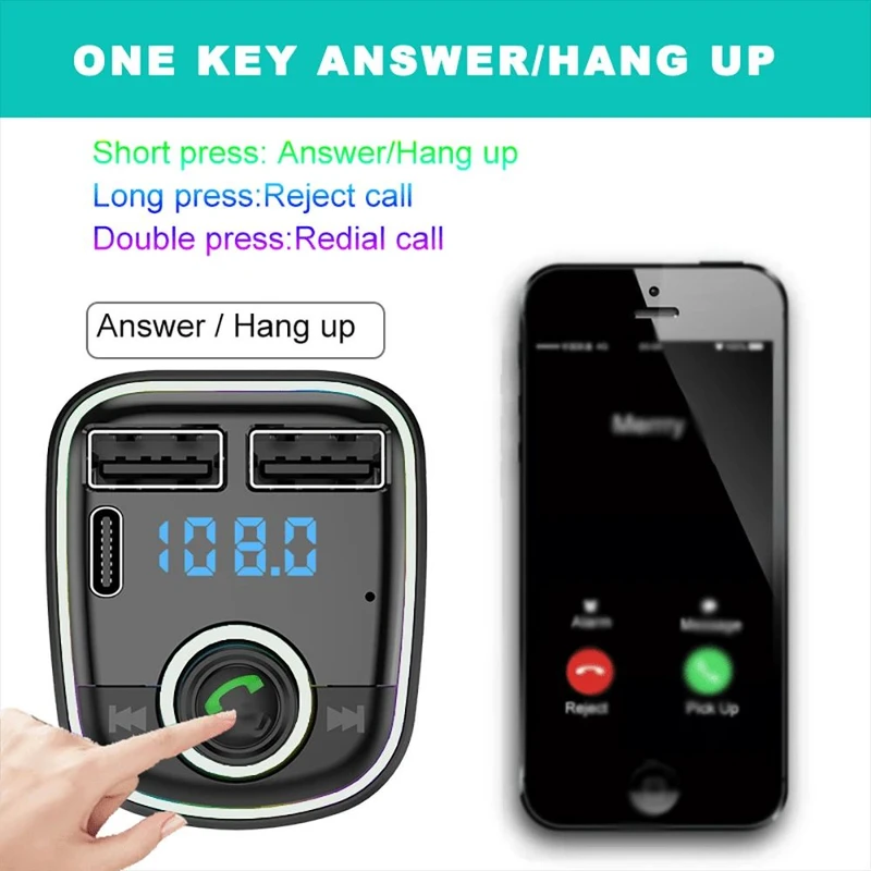 عکس شماره 7 : پخش کننده اف ام خودرو مدل c1 type-c