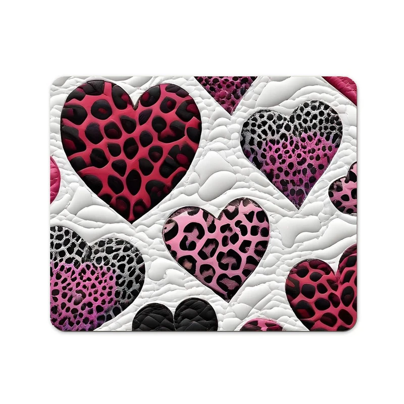  ماوس پد پاد آفرین طرح قلب کد 244 سایز 19*24 سانتی متر