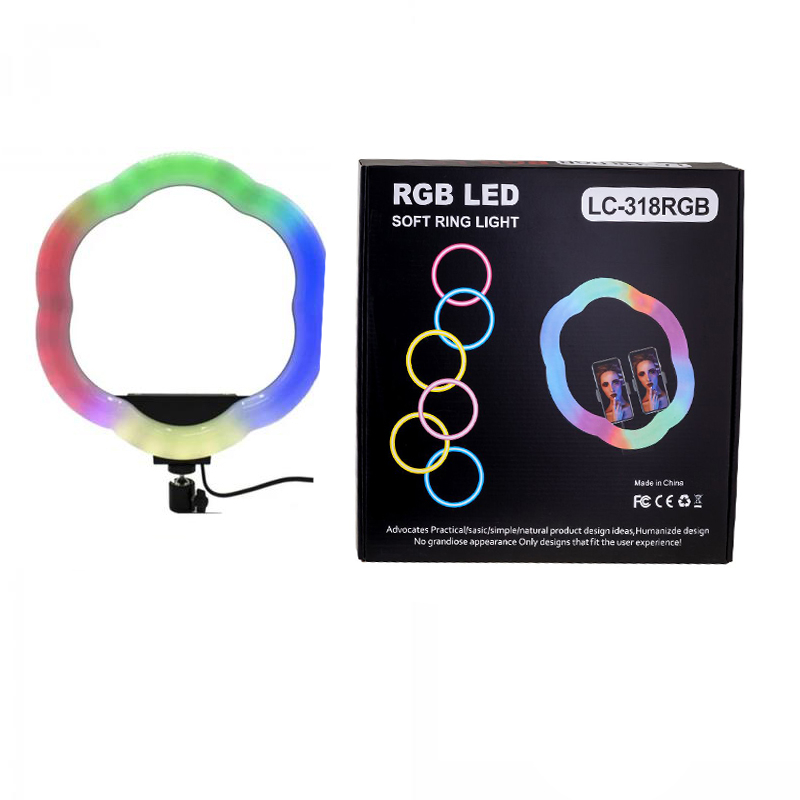 خرید آنلاین و قیمت رینگ لایت مدل LC-318 RGB [1405] | وکسی
