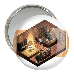آینه جیبی خندالو مدل بازی انیمال کراسینگ (Animal Crossing) کد 32688