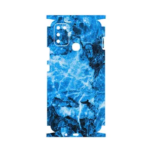 MAHOOT Blue Marble-FullSkin Cover Sticker for Infinix Hot 10 Play