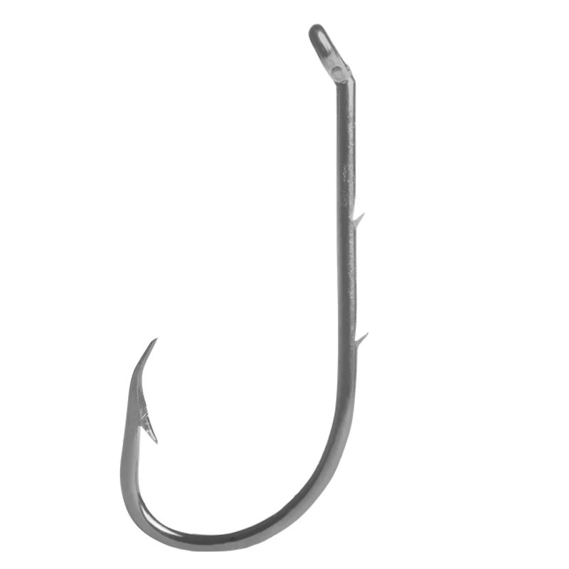 قلاب ماهیگیری یوولا مدل نیکل پایه بلند کد HL-110 سایز 4 بسته 10 عددی
