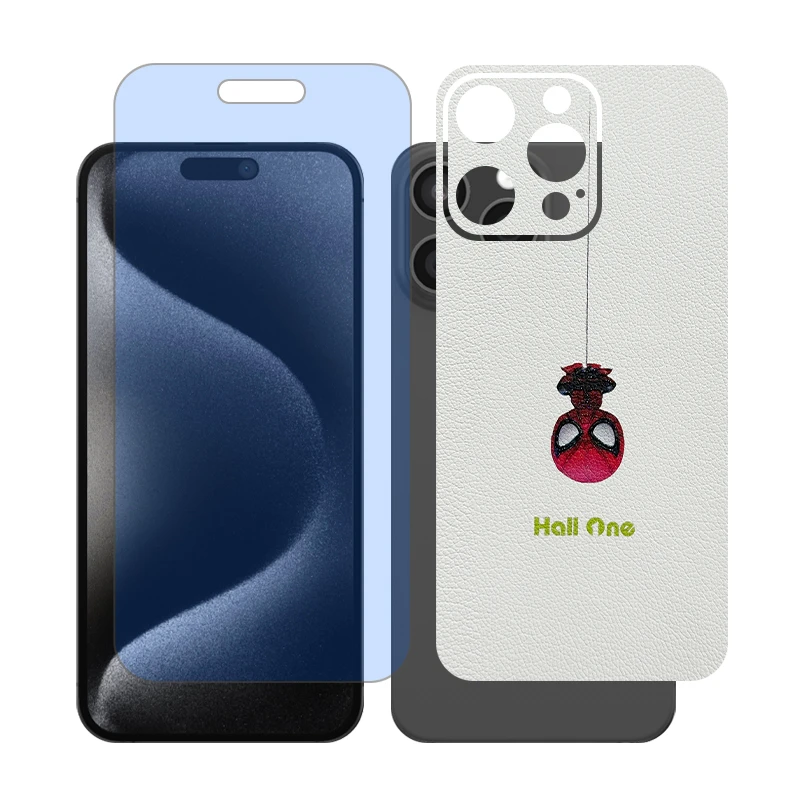 محافظ صفحه نمایش بلو کات گلس مدل Together مناسب برای گوشی موبایل اپل iPhone 15 Pro Max به همراه برچسب پوششی پشت گوشی