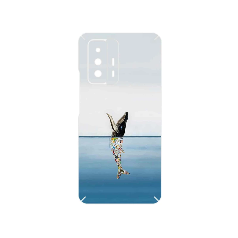 برچسب پوششی ماهوت مدل Collage of Sea Trash مناسب برای گوشی موبایل شیائومی 11T 5G