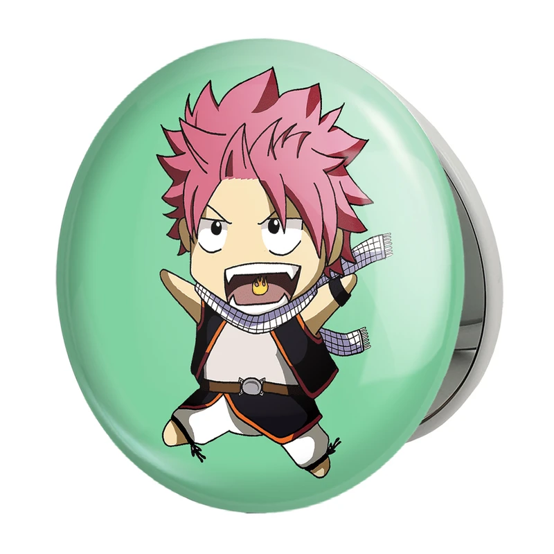 آینه جیبی خندالو طرح ناتسو انیمه فری تیل Fairy Tail مدل تاشو کد 16501 