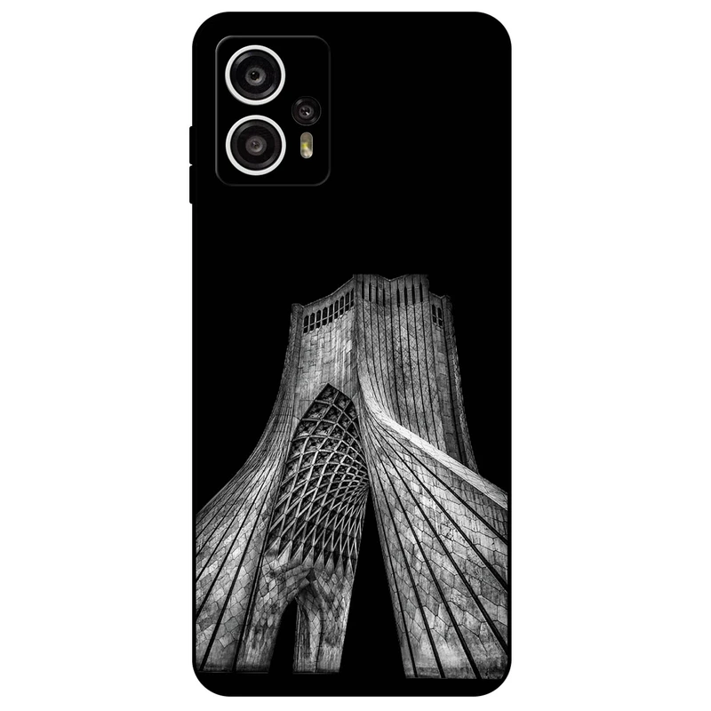کاور مگافون طرح برج آزادی مدل 8263 مناسب برای گوشی موبایل موتورولا Moto G13 / G23