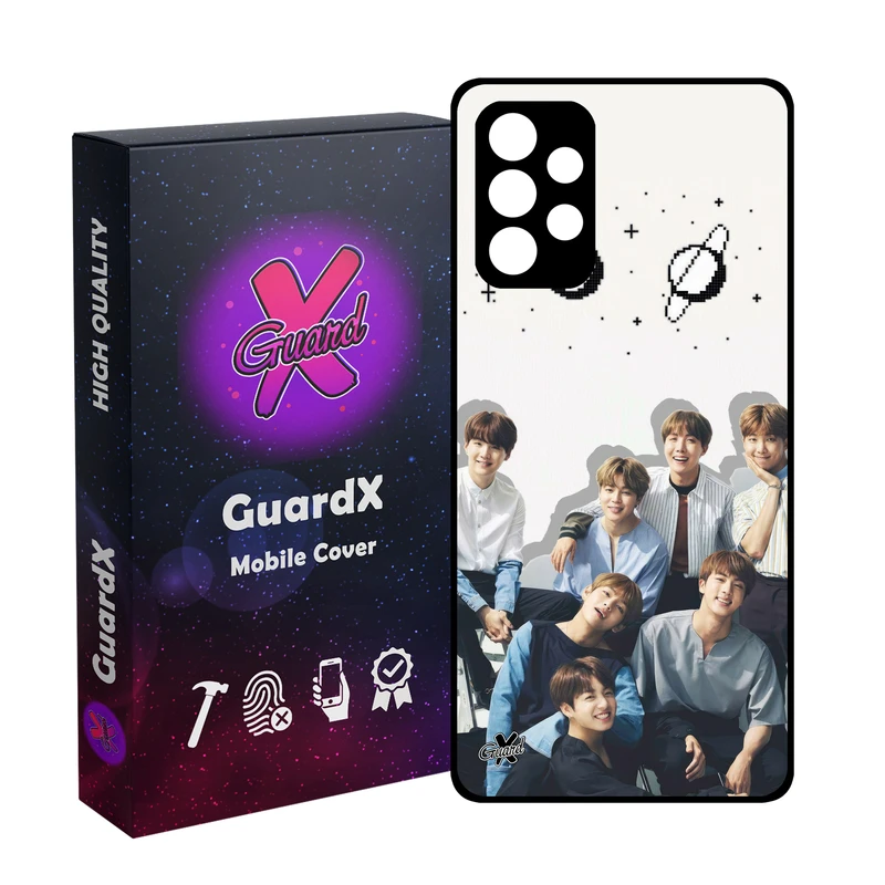 کاور گارد ایکس طرح K-Pop مدل Glass10680 مناسب برای گوشی موبایل سامسونگ Galaxy A34 / A34 5G