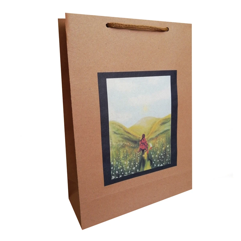 ساک هدیه مدل تنها تا همیشه مجموعه 5 عددی