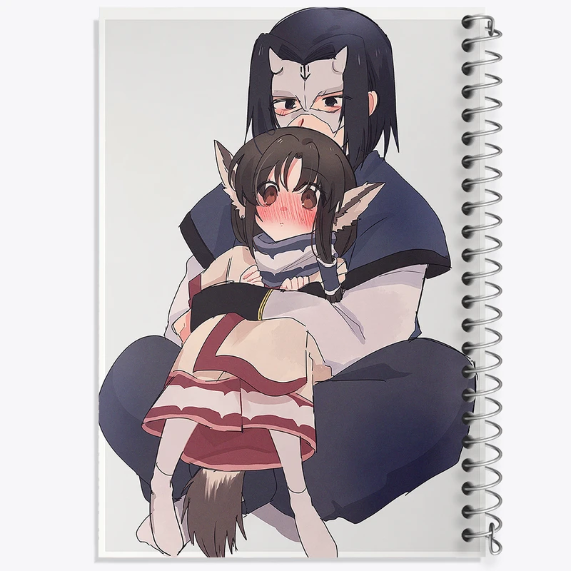 دفتر شطرنجی 50 برگ خندالو مدل بازی Utawarerumono کد 35394