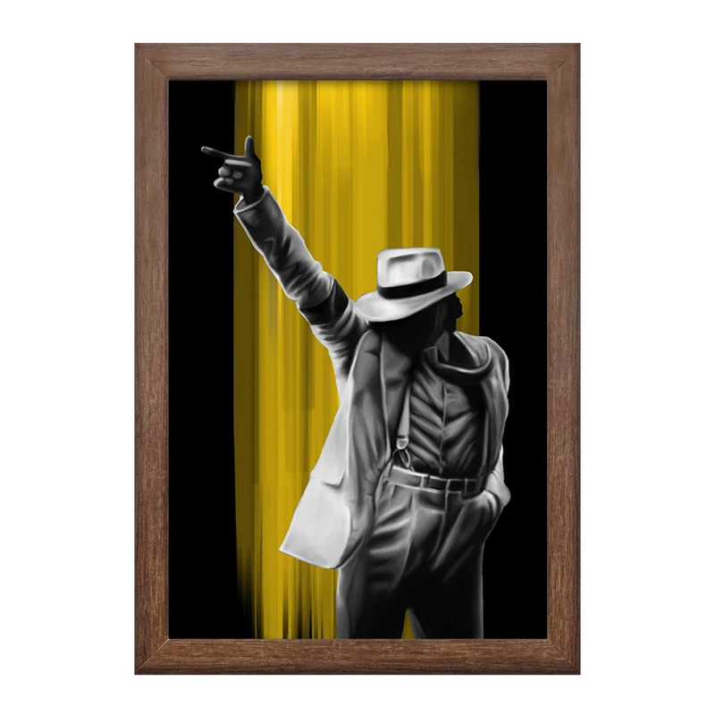 تابلو خندالو طرح مایکل جکسون (Michael Jackson) کد F768