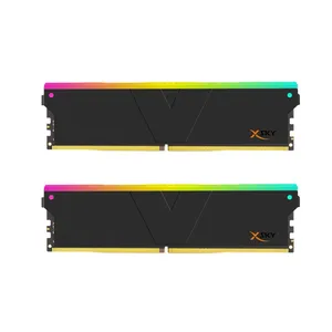 رم دسکتاپ DDR5 دو کاناله 6000 مگاهرتز CL36 وی کالر مدل Manta XSky RGB ظرفیت 32 گیگابایت