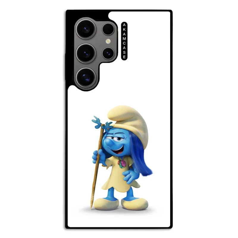 کاور آکام مدل AMC-WSGS24U-SMURFS-21 مناسب برای گوشی موبایل سامسونگ Galaxy S24 Ultra