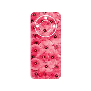 MAHOOT Pink_Flower Cover Sticker for Honor X9c Smart