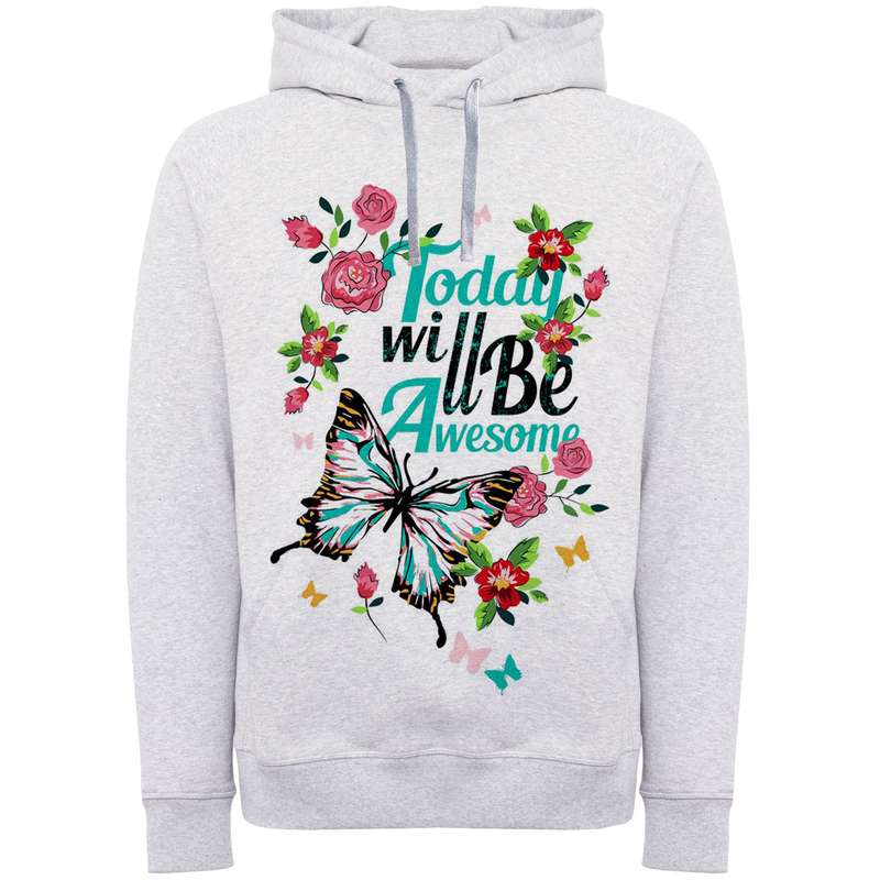 هودی زنانه مدل پروانه F850