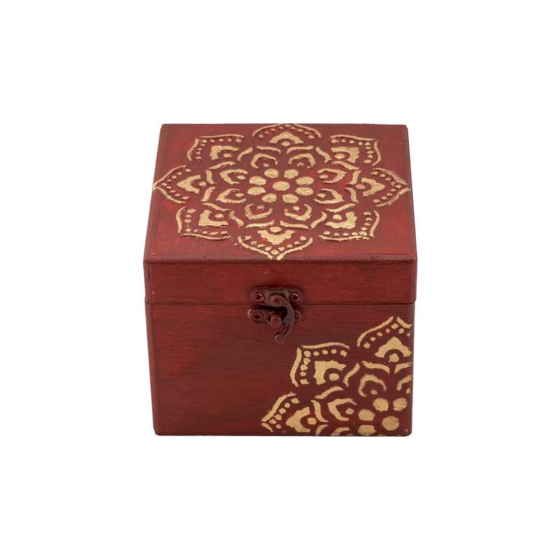 جعبه هدیه چوبی مدل خورشید