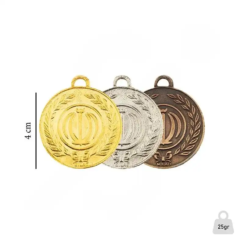 مدال قهرمانی مدل NK-6325 مجموعه سه عددی