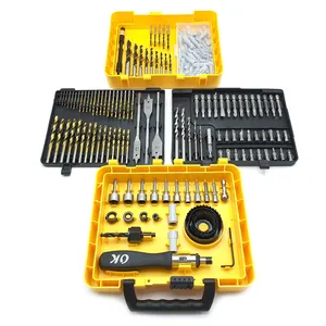 مته و سری پیچ گوشتی اوکی مدل 204-PCS مجموعه 204 عددی