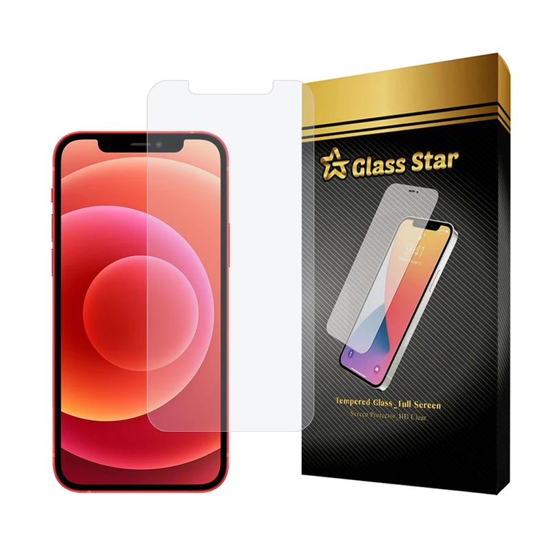 محافظ صفحه نمایش گلس استار مدل SIMPLS مناسب برای گوشی موبایل اپل iPhone 12 / 12 Pro