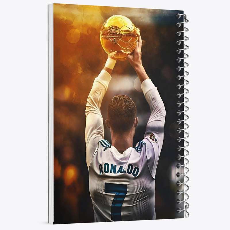 دفتر نقاشی 50 برگ خندالو طرح کریستیانو رونالدو کد N2816