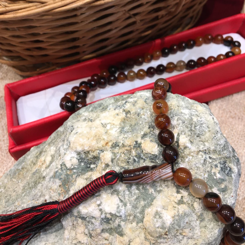 عکس شماره 3 : تسبیح عقیق سلیمانی کد sol101