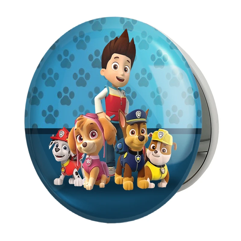 آینه جیبی خندالو طرح سگ های نگهبان Paw Patrol مدل تاشو کد 4716 