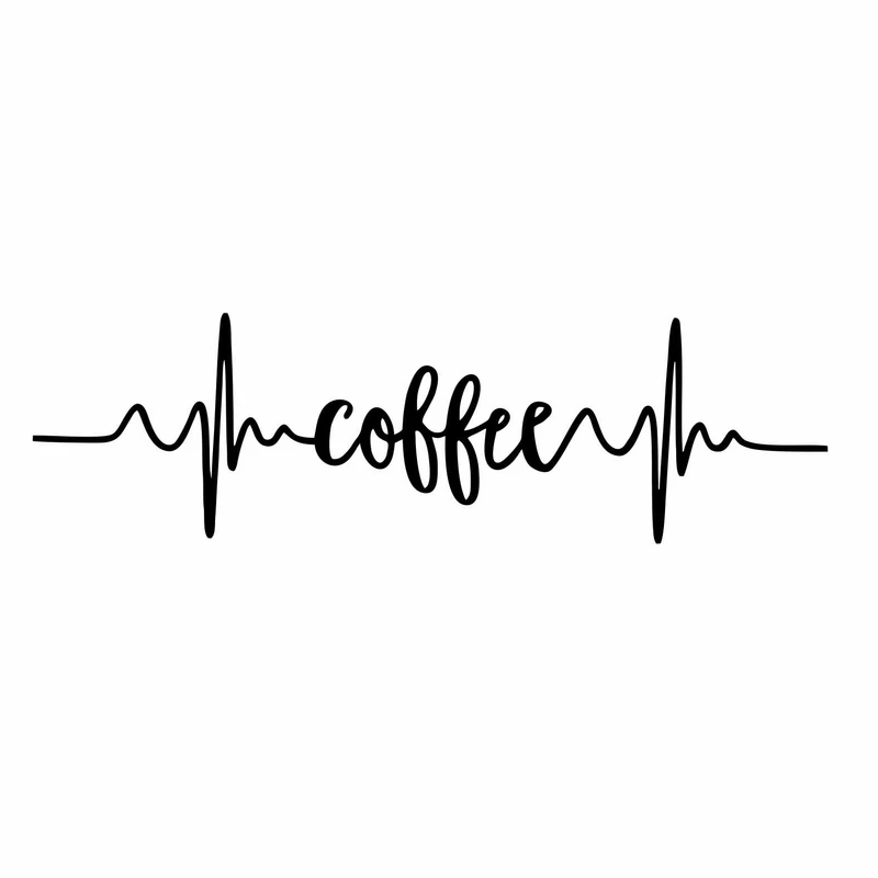برچسب بدنه خودرو استیک طرح Cofee کد A