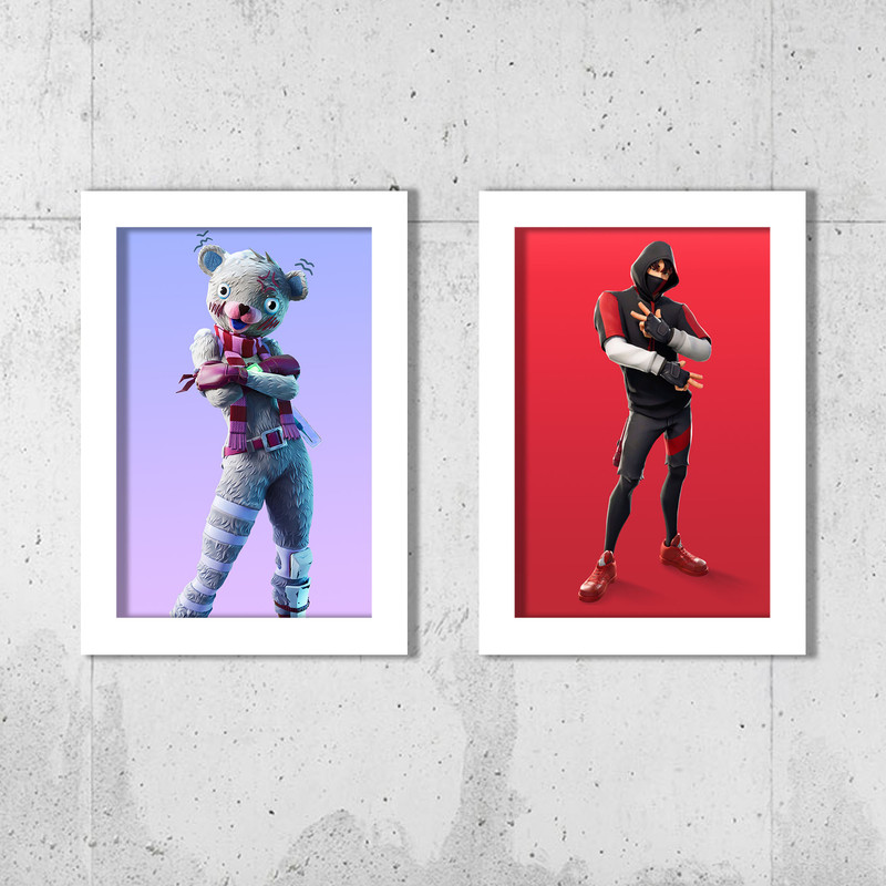 تابلو طرح FORTNITE مجموعه 7 عددی