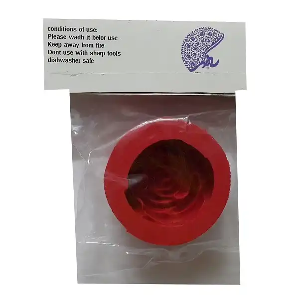 قالب فوندانت به گز مدل گل رز سه بعدی