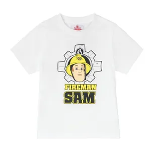 تی شرت آستین کوتاه پسرانه مدل مامور آتش نشانی سام کد 9640617