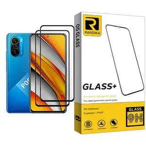 Randika Randika Glass MIX002 Screen Protector For Xiaomi Poco F3 Pack Of 2