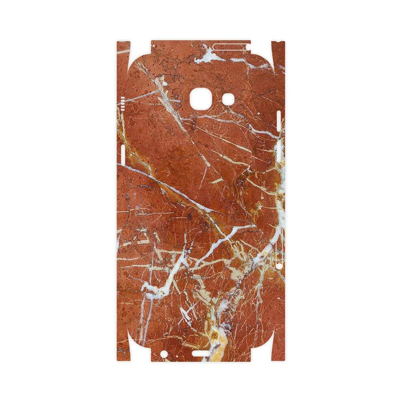 برچسب پوششی ماهوت مدل Red Marble-FullSkin مناسب برای گوشی موبایل سامسونگ Galaxy A5 2017