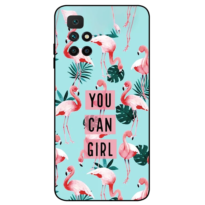 کاور مگافون طرح فلامینگو مدل 8032 مناسب برای گوشی موبایل شیائومی Redmi 10 Prime 2022