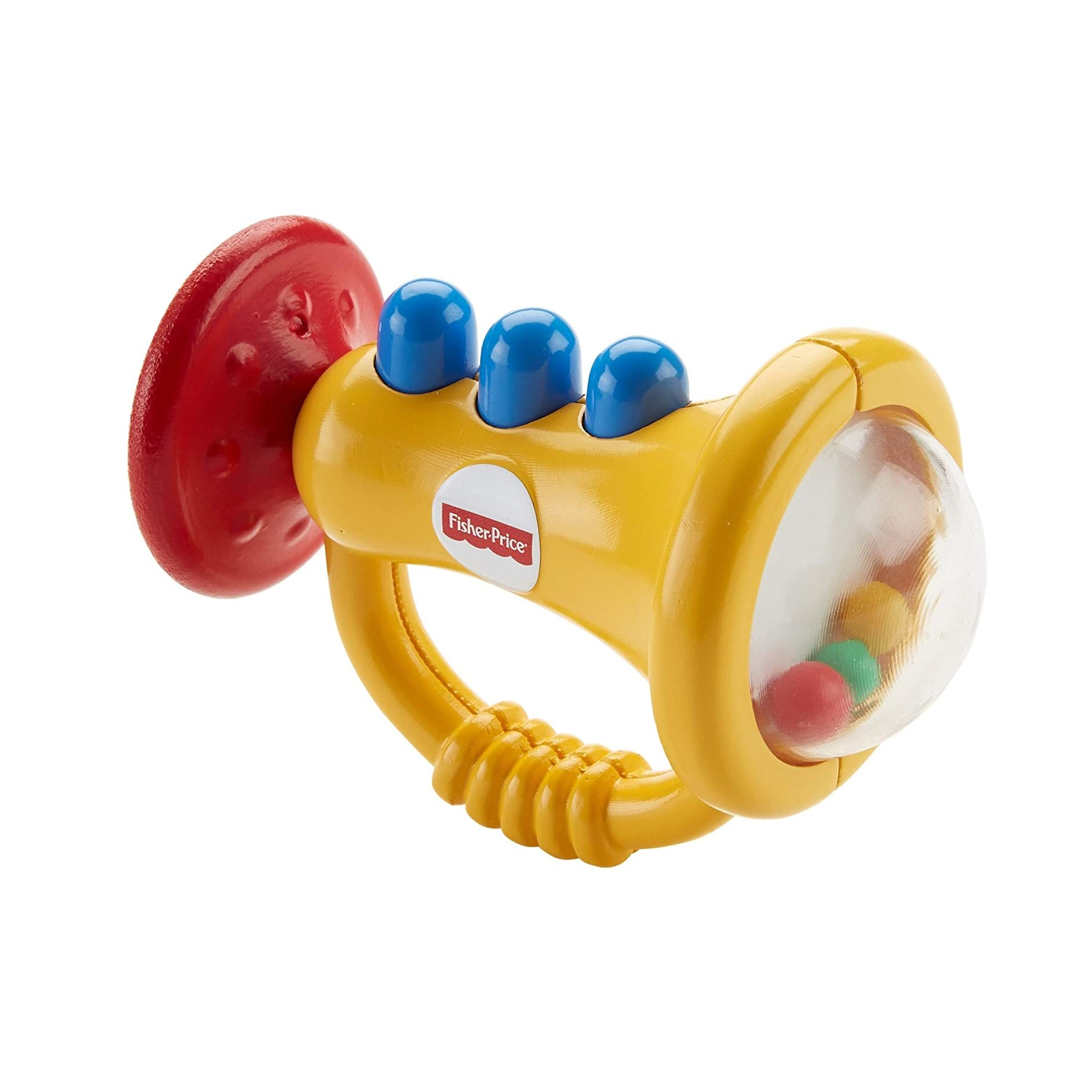 جغجغه فیشر پرایس مدل Teeth N Trumpet Rattle کد DRF17