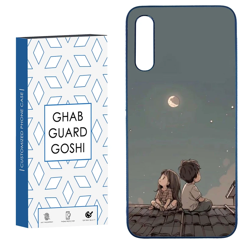 کاور قاب گارد گوشی طرح پسر و دختر کد TPU-183 مناسب برای گوشی موبایل سامسونگ  Galaxy A50 / A50s / A30s