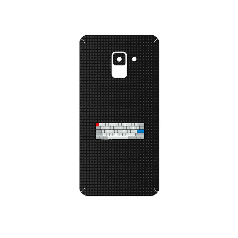برچسب پوششی ماهوت مدل Minimal Keyboard Icon مناسب برای گوشی موبایل سامسونگ Galaxy A8 2018