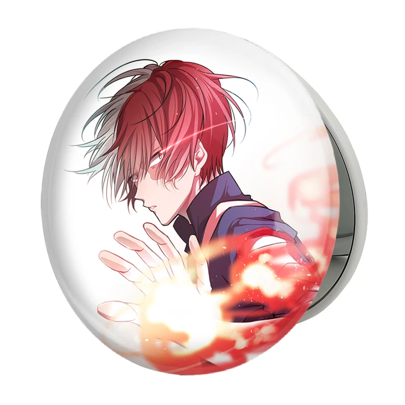 آینه جیبی خندالو طرح شوتو تودروکی انیمه آکادمی قهرمان من مدل تاشو کد 11553 