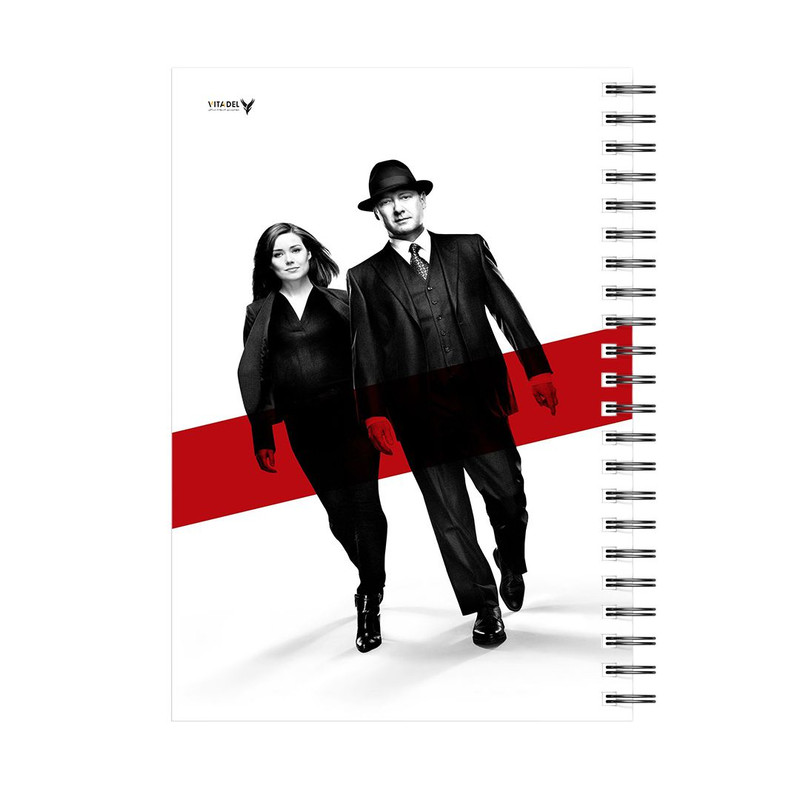 دفتر 120 برگ ویتادل طرح بلک لیست مدل 2