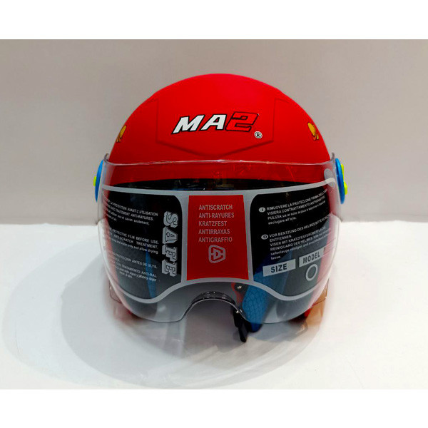 کلاه کاسکت بچگانه مدل بدون فک کد FE_RD