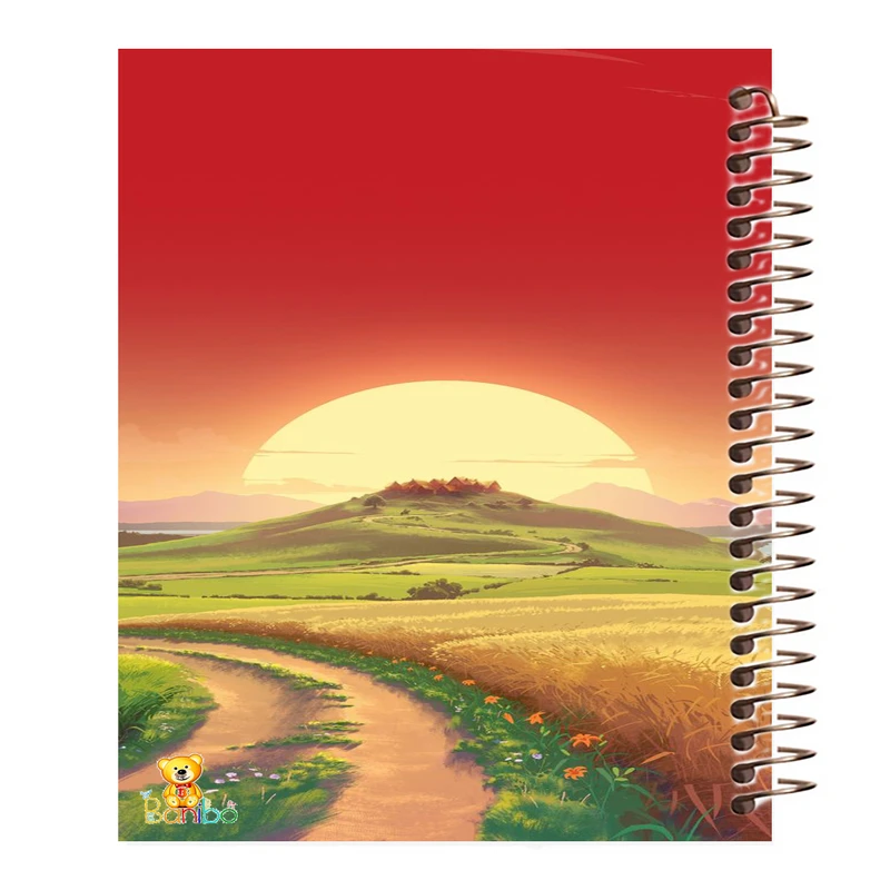 دفتر نقاشی 50 برگ بانیبو مدل منظره کد 369