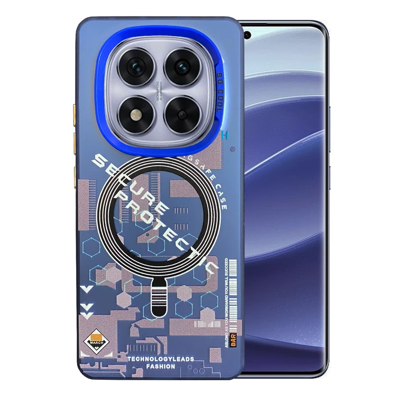 کاور مدل SOCOOL طرح مگ سیف کد DBR مناسب برای گوشی موبایل شیائومی Redmi Note 14 Pro