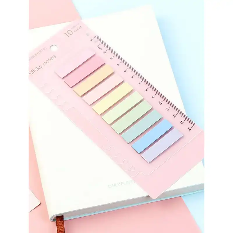 کاغذ یادداشت چسب دار مدل Filing Tabs on Ruler بسته 200 عددی