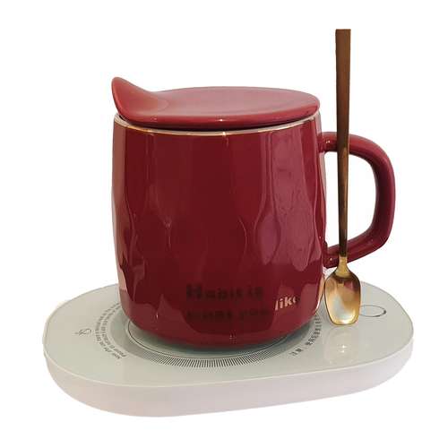 ماگ کیو وای اچ مدل red-3032 به همراه گرمکن برقی