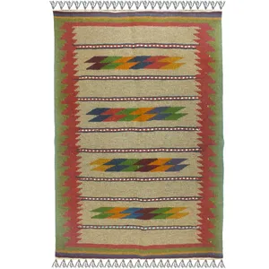 گلیم دستبافت یک متری کد pad 24116