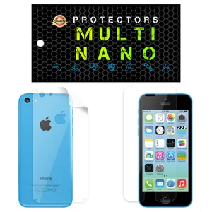 Multi Nano X-SFT Screen Protector For Apple iPhone 5C with back skin