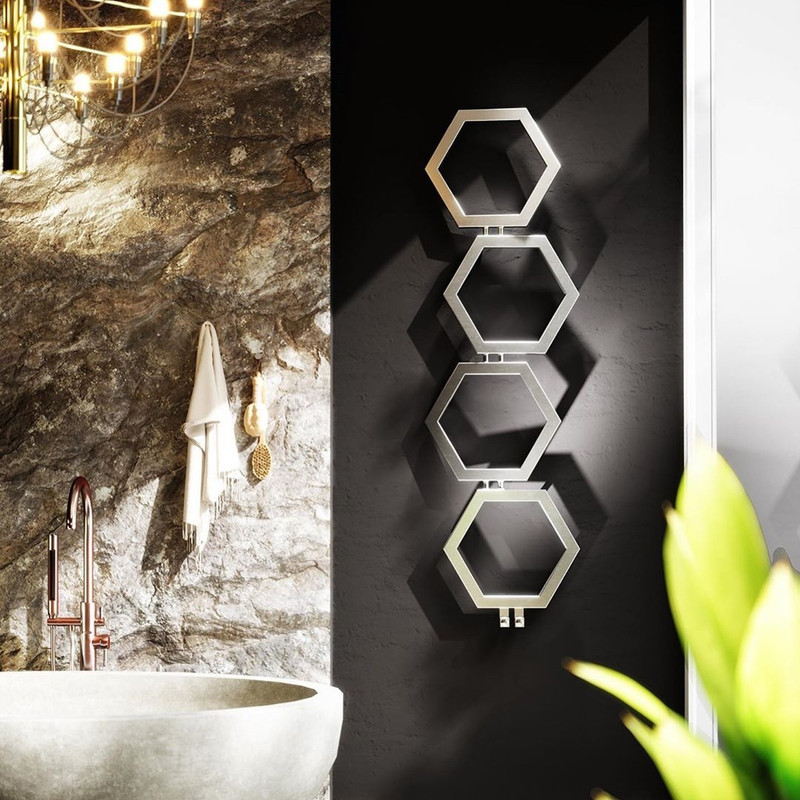 رادیاتور حوله خشک کن دریزل مدل آگوا