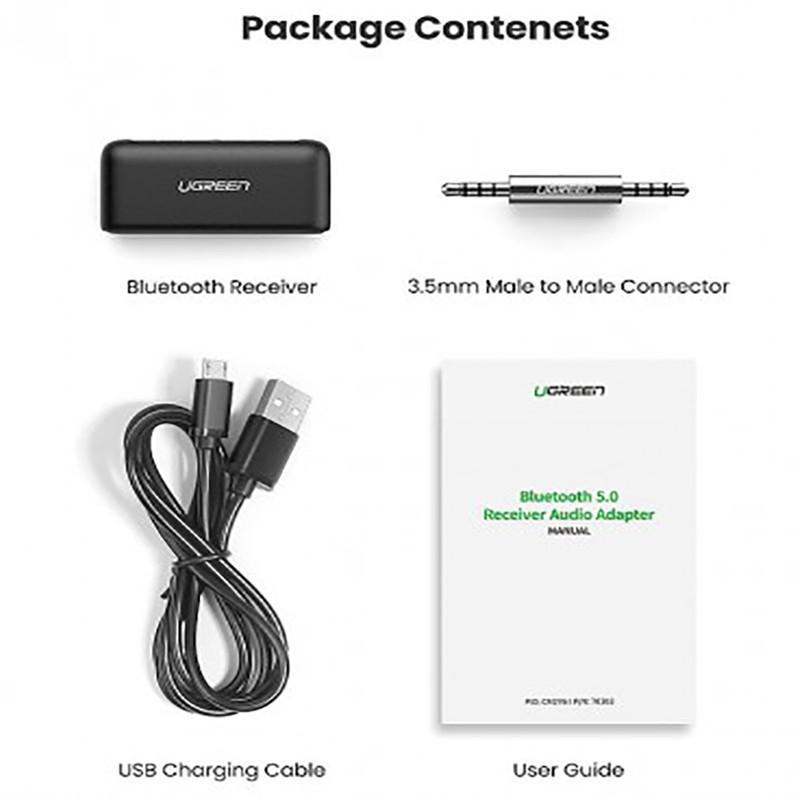 گیرنده صوتی بلوتوث اتومبیل یوگرین مدل CM276 70303