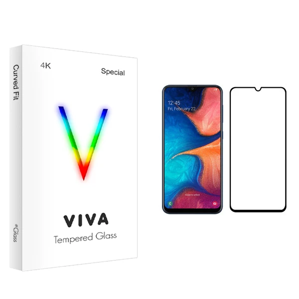 محافظ صفحه نمایش ویوا مدل 4K مناسب برای گوشی موبایل سامسونگ Galaxy A20e